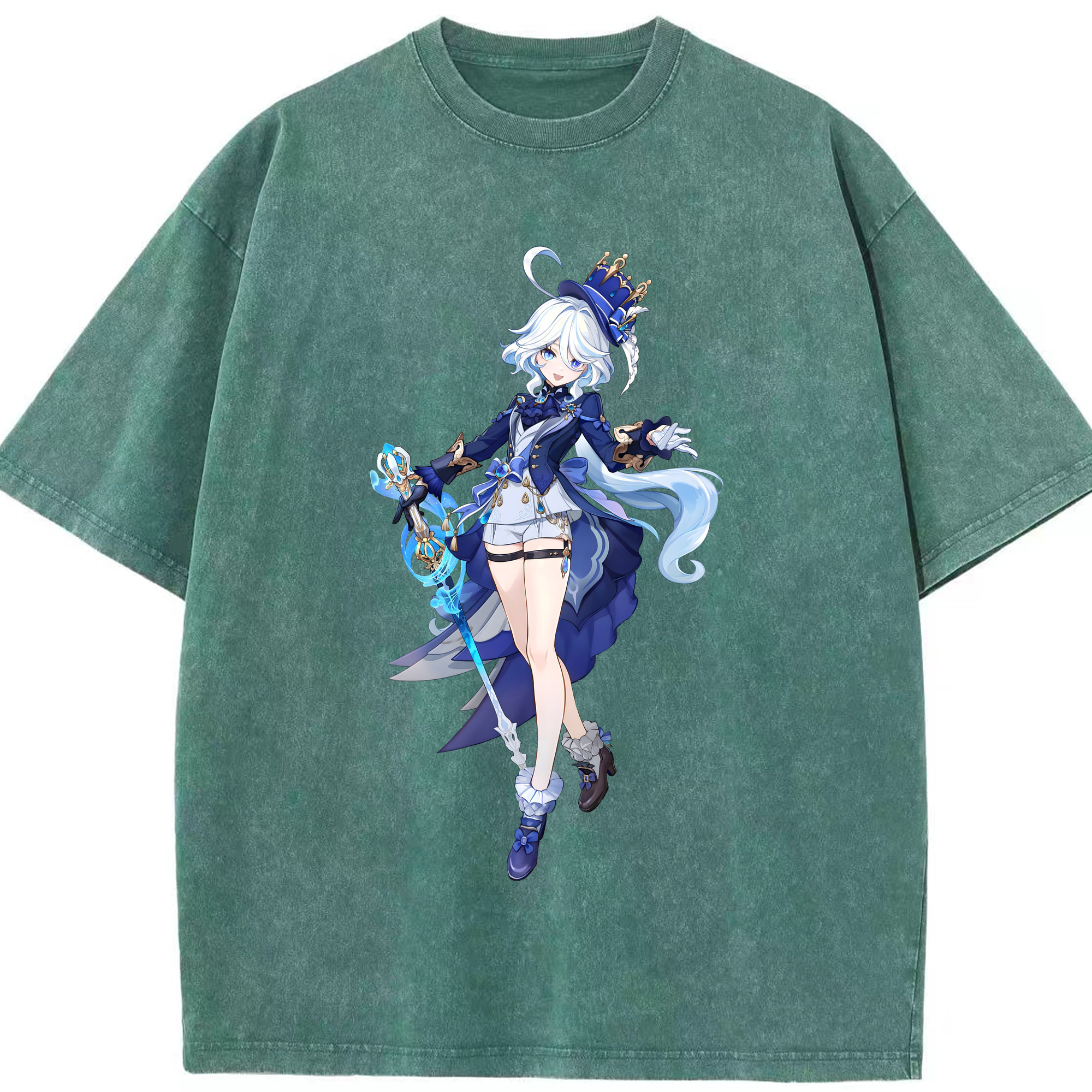 （画像用） ちいかわ ちいかわ Chii-kawa chiikawa 綿100% ヴィンテージ風 半袖Tシャツ（フロントプリント）